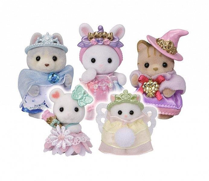Sylvanian families Baby princezné, 5 figúriek