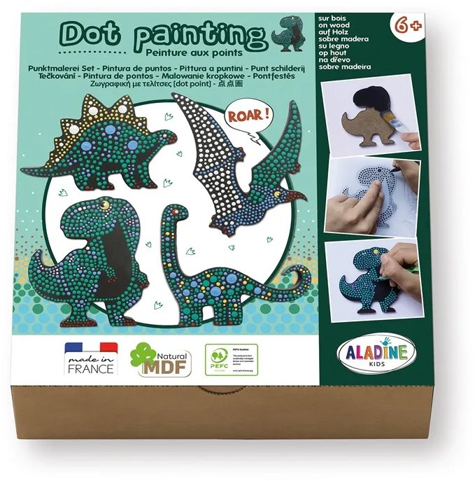 Aladine Sada na tečkování pro děti - Dinosauři