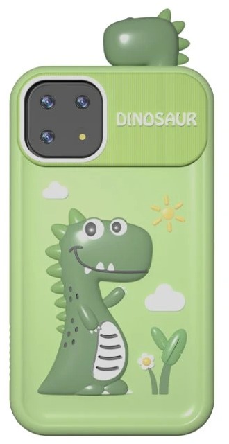 Bezdoteku.cz Smartphone telefon pro děti Dinosaurus zelený