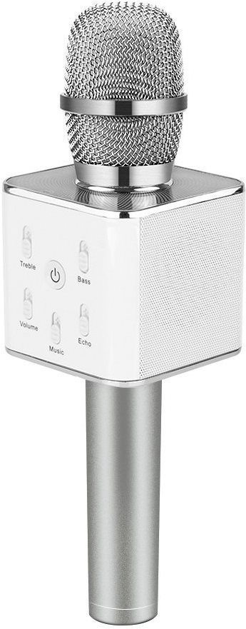 Karaoke mikrofón Eljet Performance strieborný