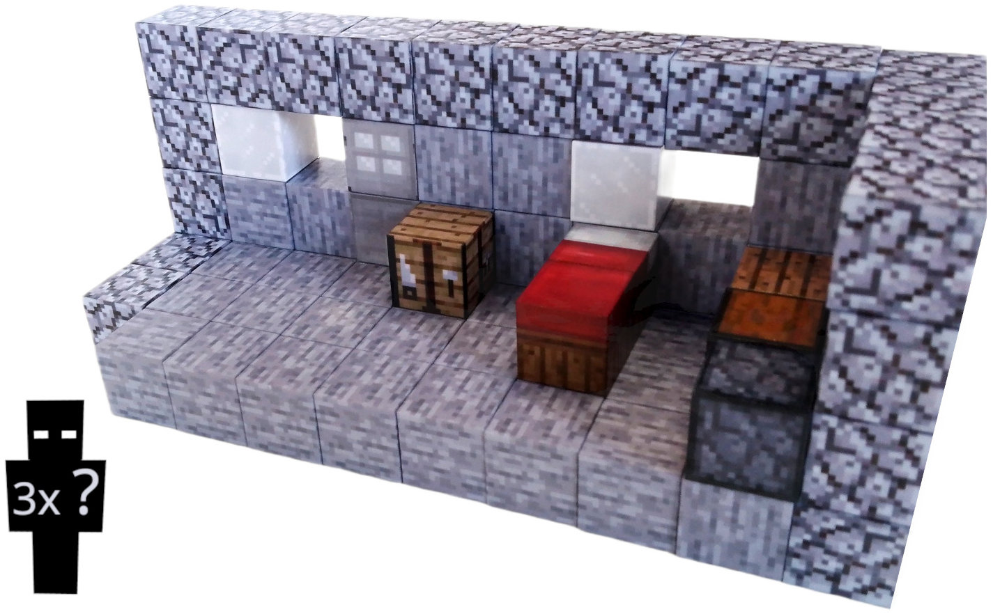 Toybit Magnetická stavebnica Minecraft Craftovacia miestnosť 83 ks