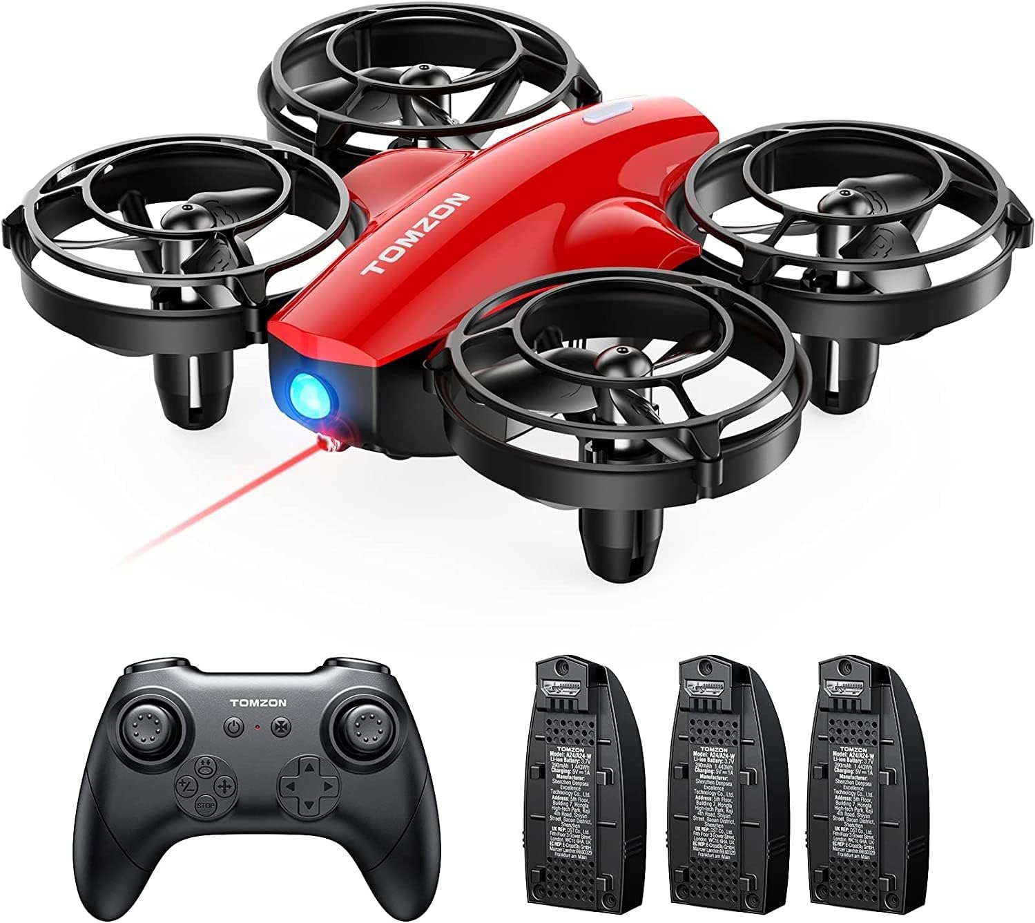 Tomzon Dron pre deti A24 červený