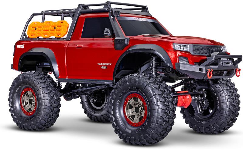 Traxxas TRX-4 Sport High Trail Edition 1:10 RTR červené