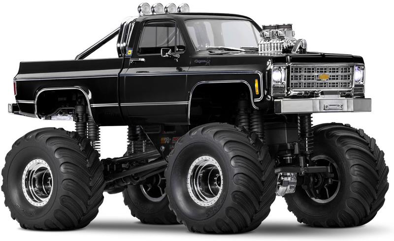 Traxxas TRX-4MT Chevrolet K10 1979 1:18 RTR čierny