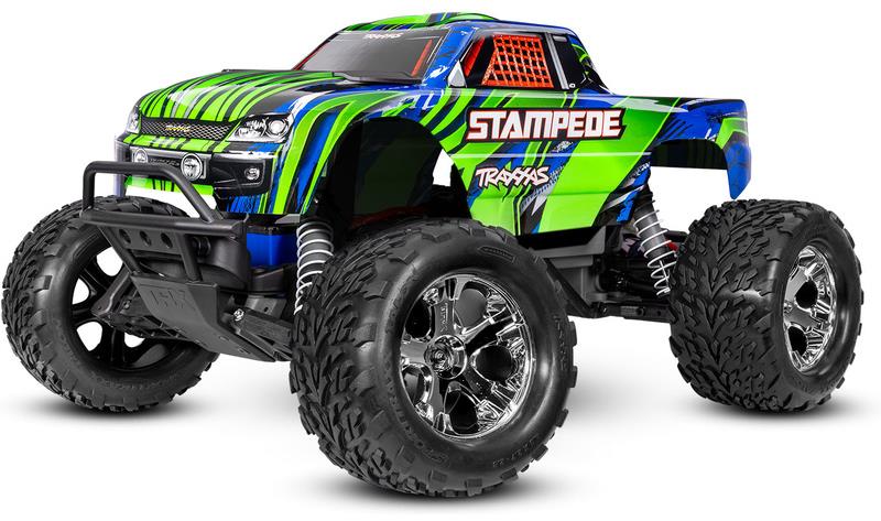 Traxxas Stampede 1:10 HD RTR zelený
