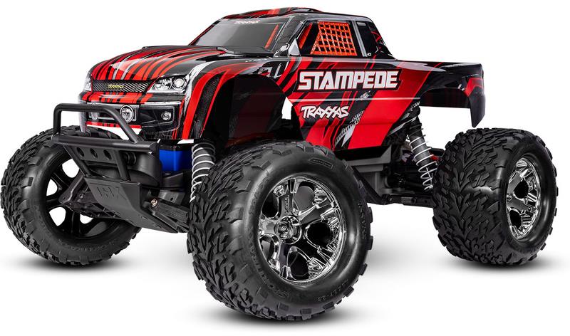 Traxxas Stampede 1:10 HD RTR červený