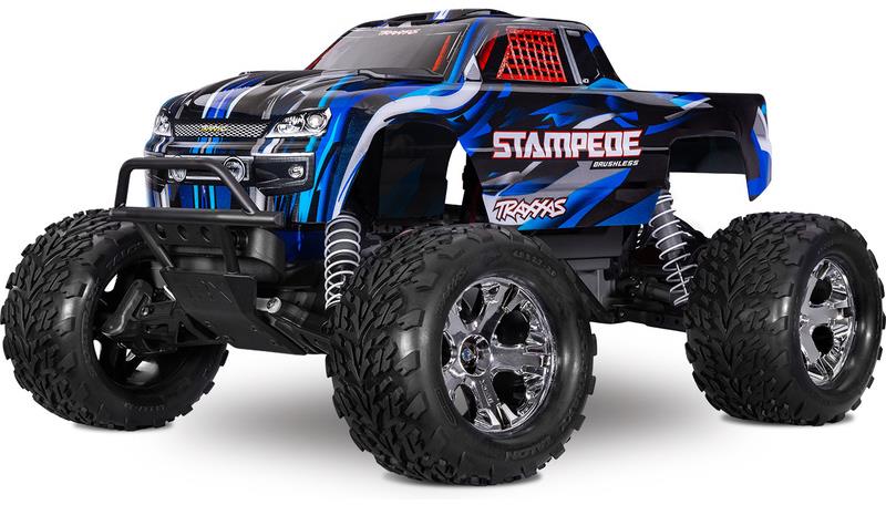 Traxxas Stampede 1:10 BL-2s RTR modrý