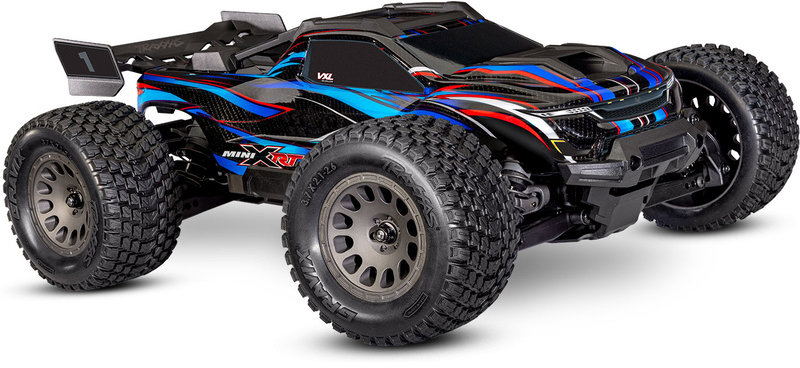 Traxxas Mini XRT 1:12 VXL-3s 4WD RTR modré