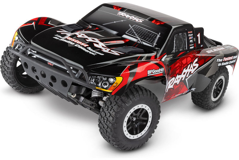 Traxxas Slash 1:10 VXL HD RTR červené