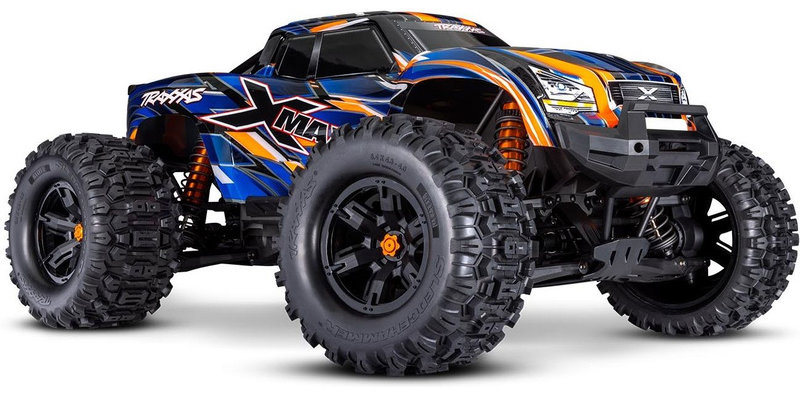 Traxxas X-Maxx 8S Belted 1:5 4WD RTR oranžové