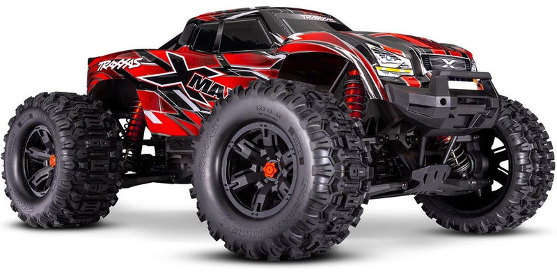 Traxxas X-Maxx 8S Belted 1:5 4WD RTR červené