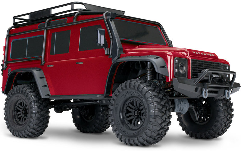 Traxxas TRX-4 Land Rover Defender 1:10 RTR červené