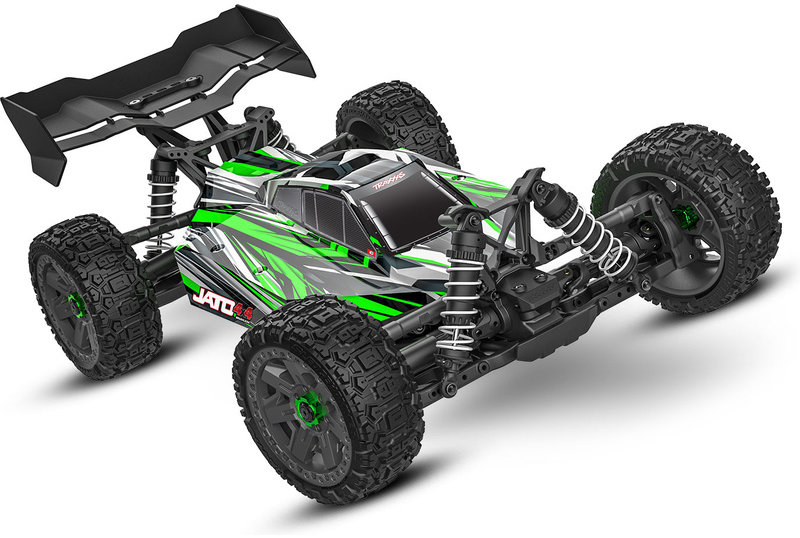 Traxxas Jato 1:8 4WD BL-2S RTR zelené