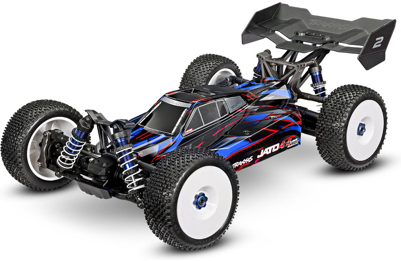 Traxxas Jato 1:8 4WD VXL-4S RTR modré