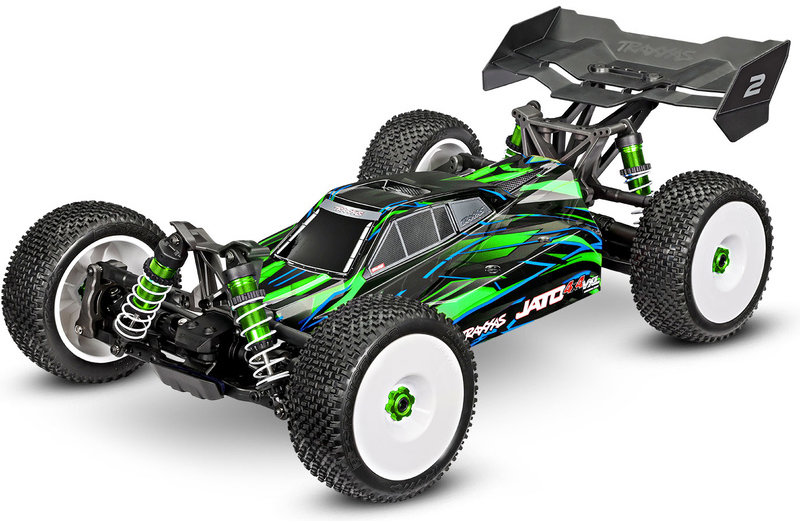 Traxxas Jato 1:8 4WD VXL-4S RTR zelené