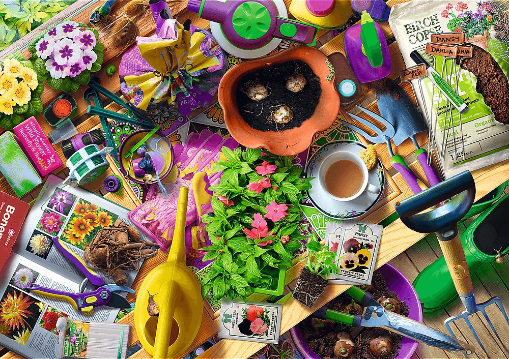 TREFL Puzzle Poriadok v záhradke 1000 dielikov