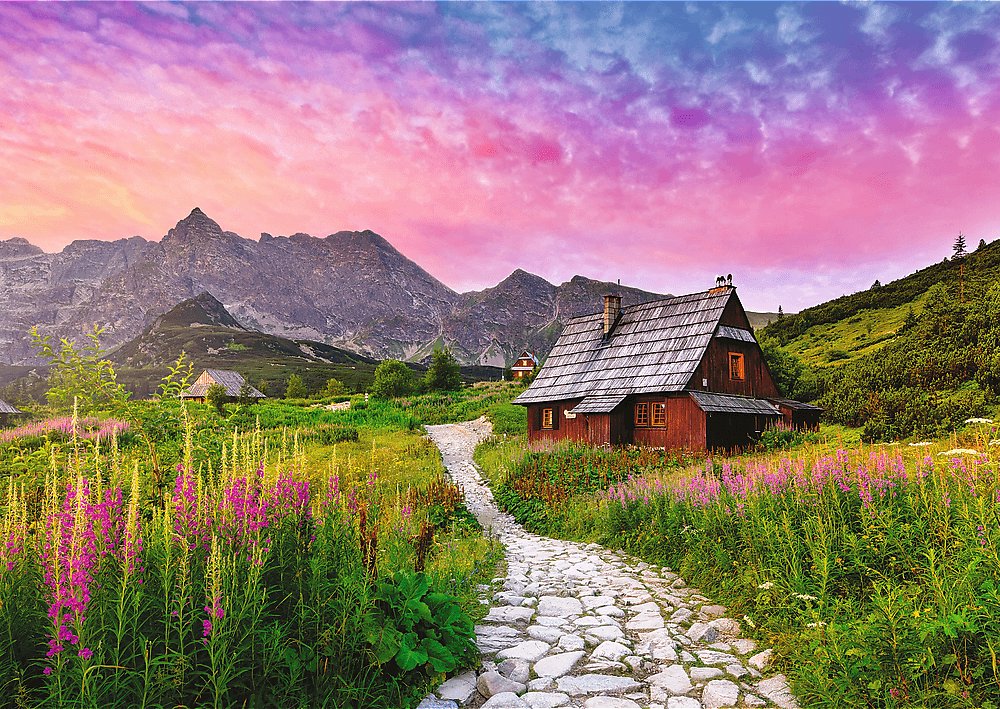 TREFL Puzzle Hala Gąsienicowa 500 dielikov