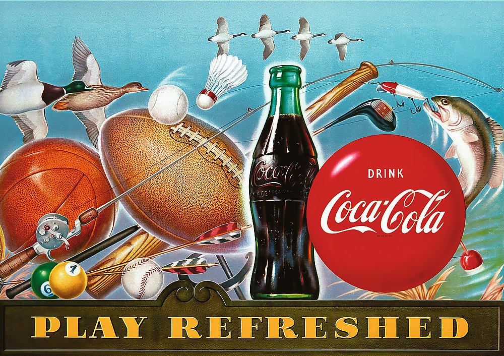 TREFL Puzzle Premium Plus Coca-Cola: Hraj osviežený 1000 dielikov