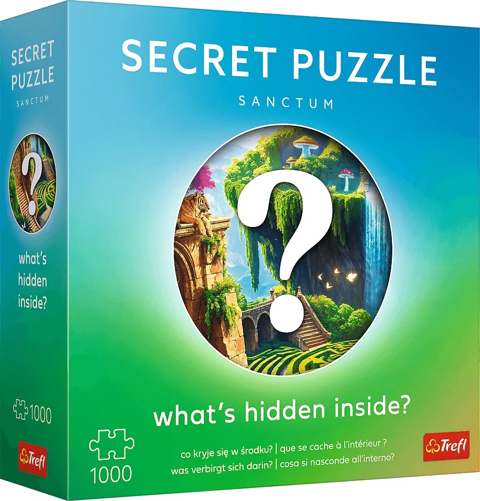 TREFL Puzzle Premium Plus Secret Puzzle: Svätyňa 1000 dielikov