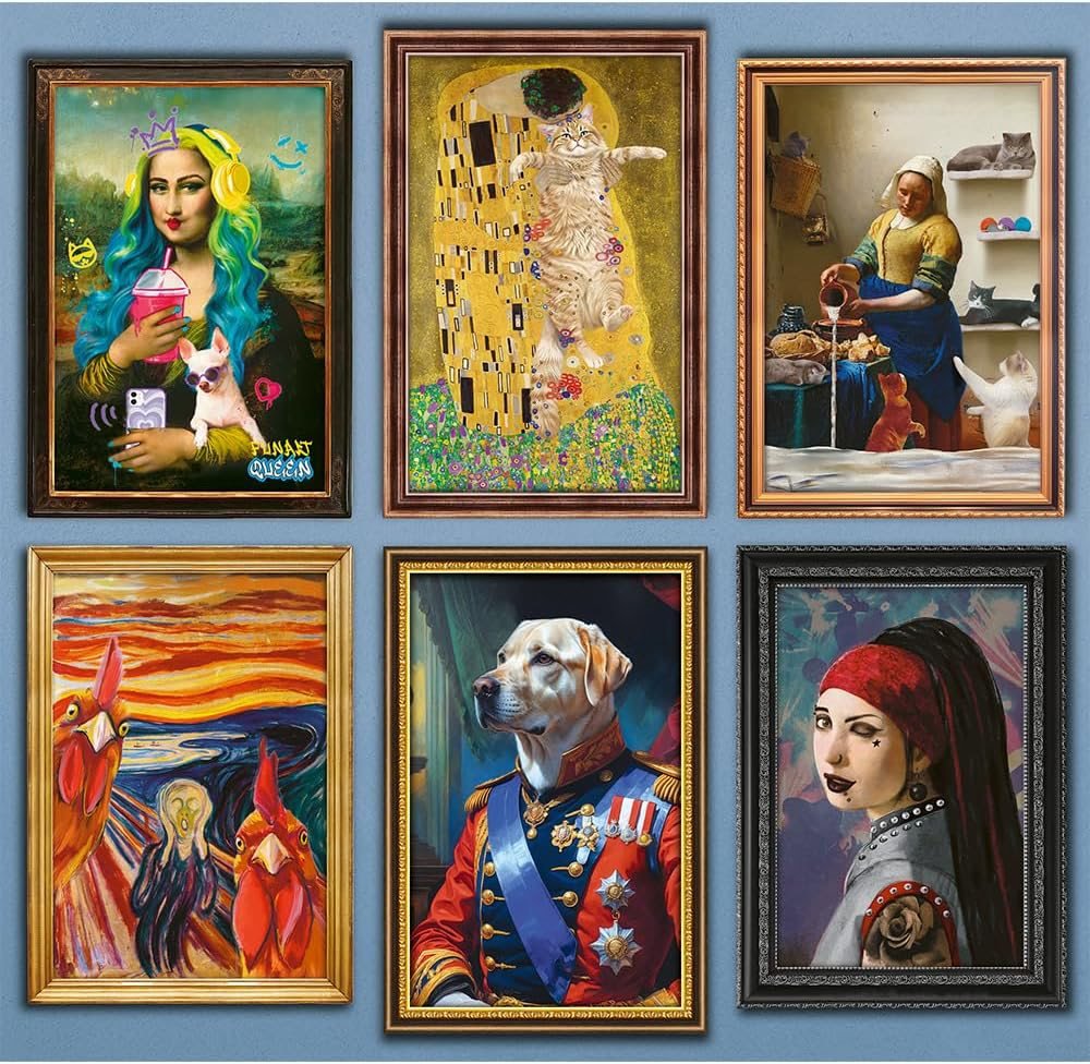 TREFL Puzzle Premium Plus: Fun Art Collection 6000 dielikov
