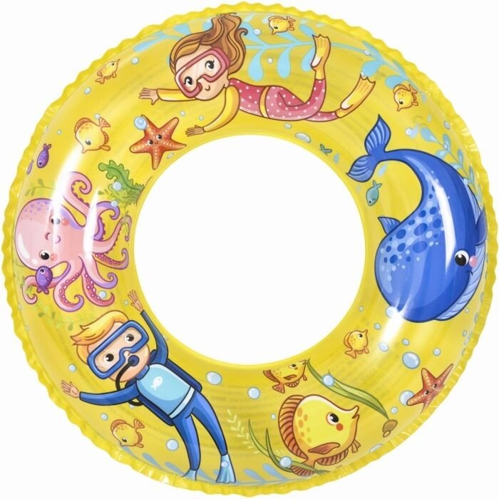 TEXTILOMANIE SEA ADVENTURE Nafukovacie koleso, 60 cm, žlté