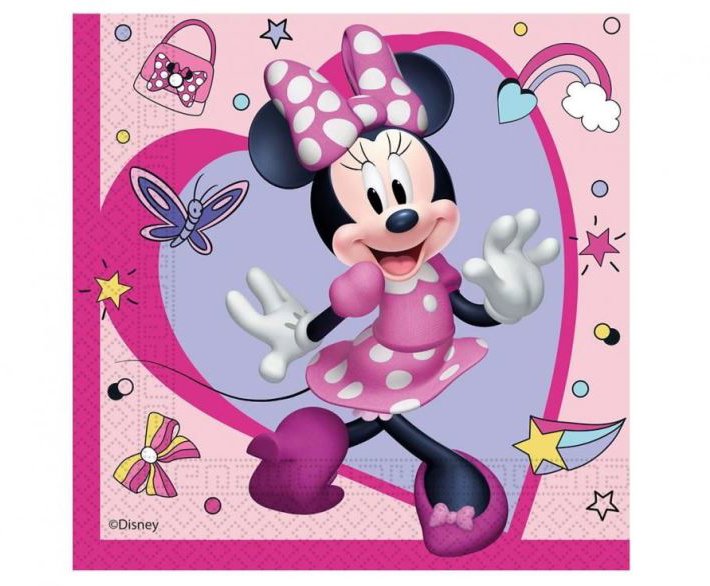 Smart Balloons Myška Minnie 33 × 33 cm, 20 ks