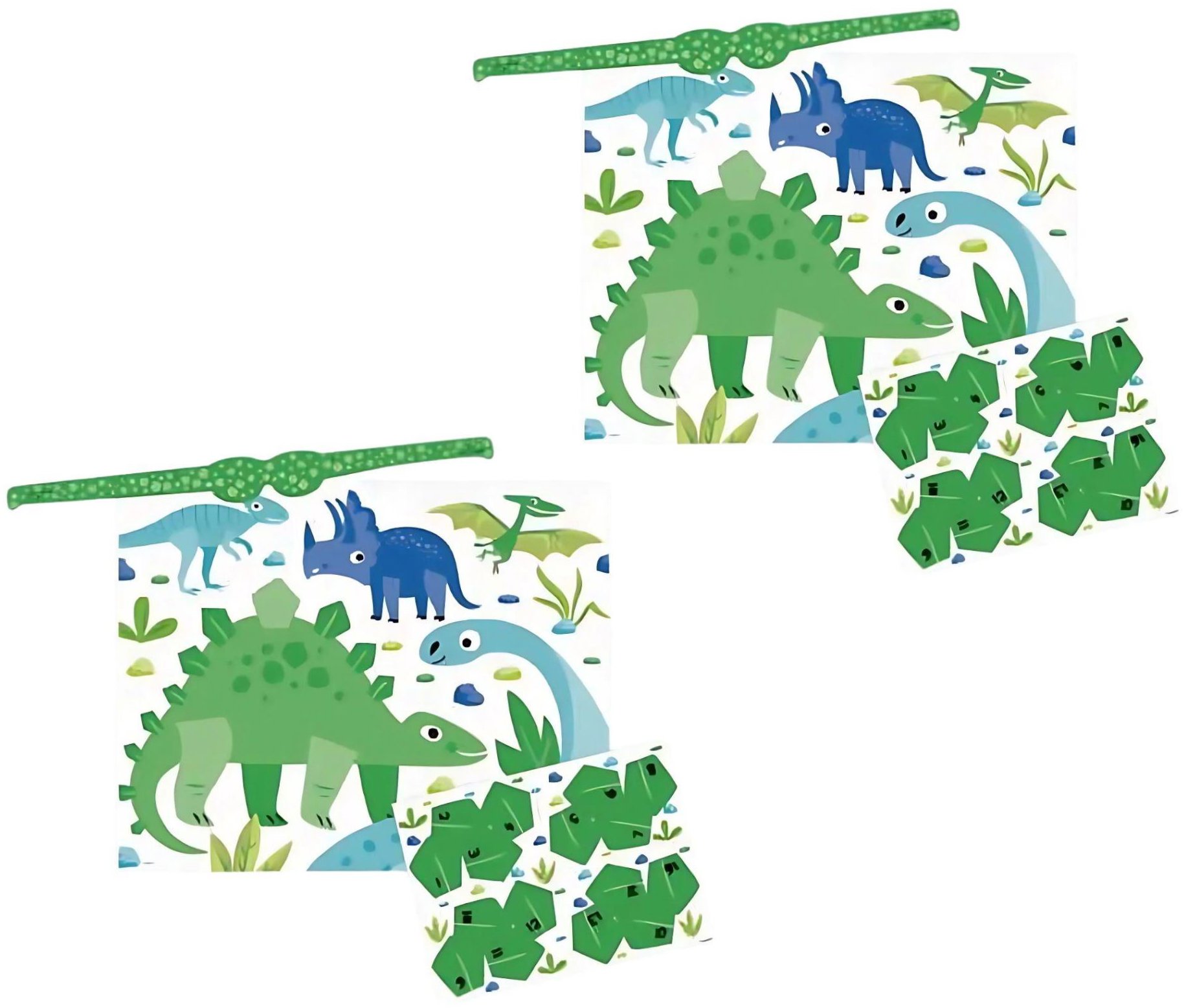 Párty hra dinosaurus, sada, 32 ks