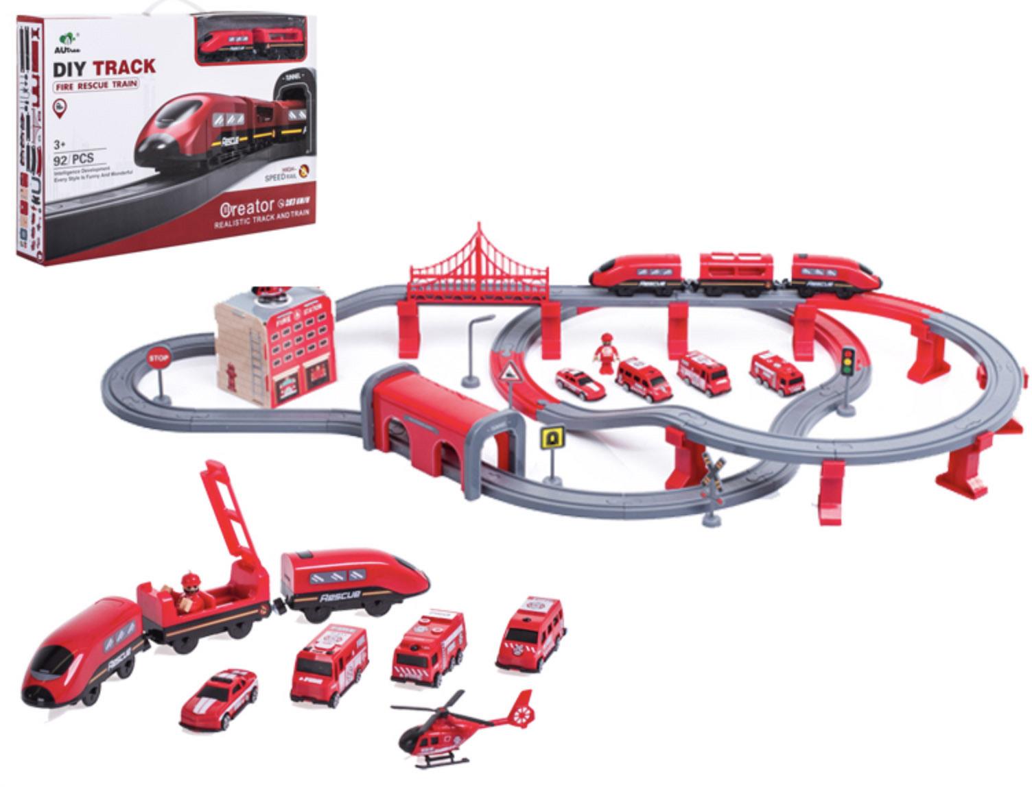 Aga4Kids Vláčiková dráha Hasiči