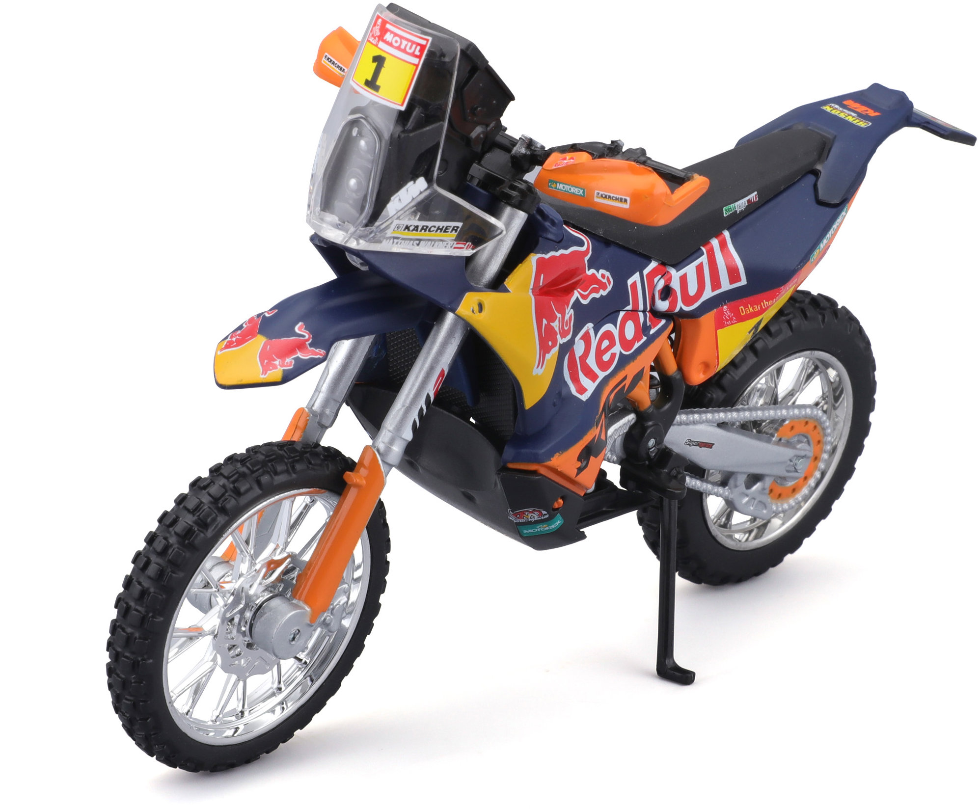 Bburago 1:18 Cycle Red Bull KTM Rally Dakar 2019
