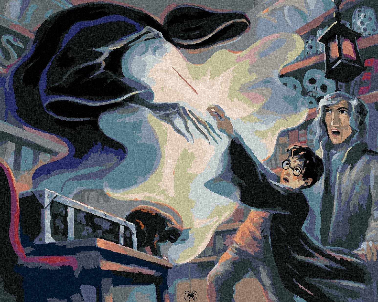 Zuty – Harry Potter expecto patronum, 40×50 cm, bez rámu a bez vypnutia plátna