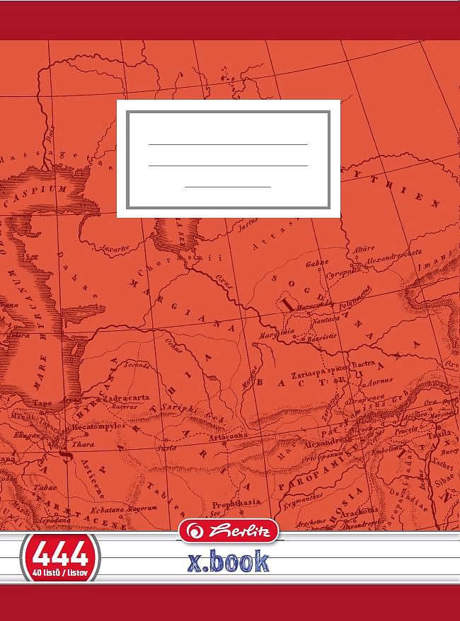 HERLITZ 444 bezdrevný, linajkový s okrajom