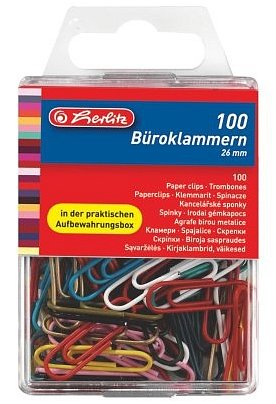 HERLITZ 26 mm, mix farieb – balenie 100 ks