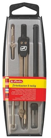 Herlitz Rysovacia súprava čierna – 5 dielov