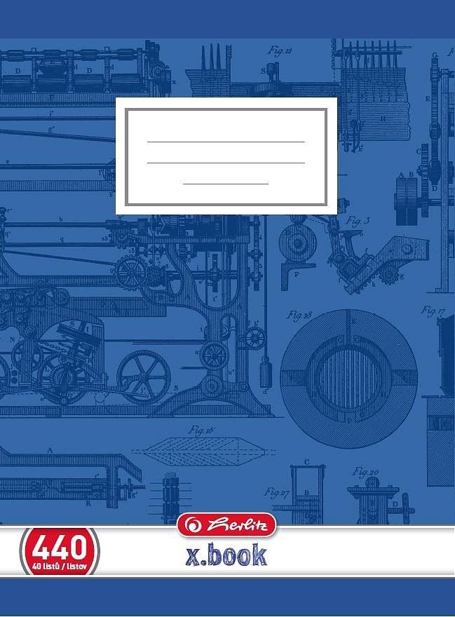 Herlitz 440 bez dreva, čistý