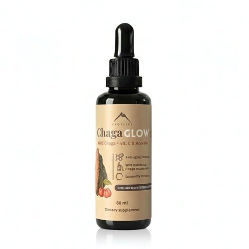 Hrotlife Chagaglow tinktúra s vitamínom C, B6 A B12 60 ml