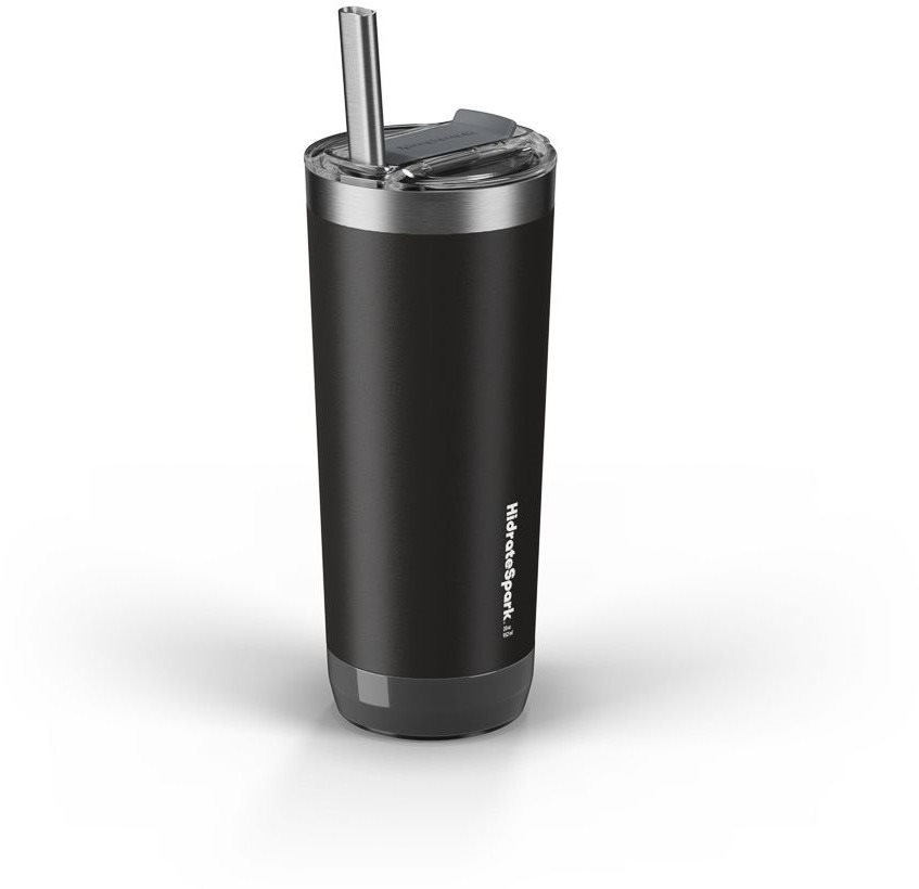HidrateSpark Pro Tumbler – Inteligentná hydratačná fľaša, 592 ml, čierna