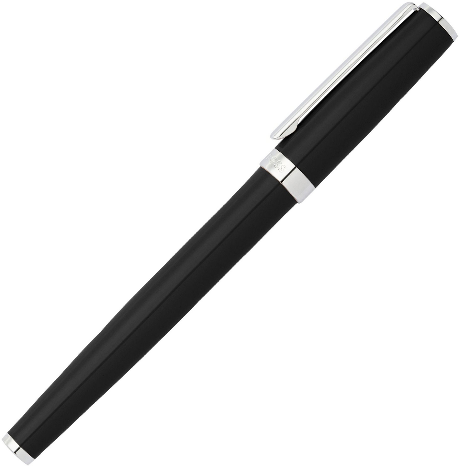HUGO BOSS Gear Iconic čierny s chrómovými detailmi