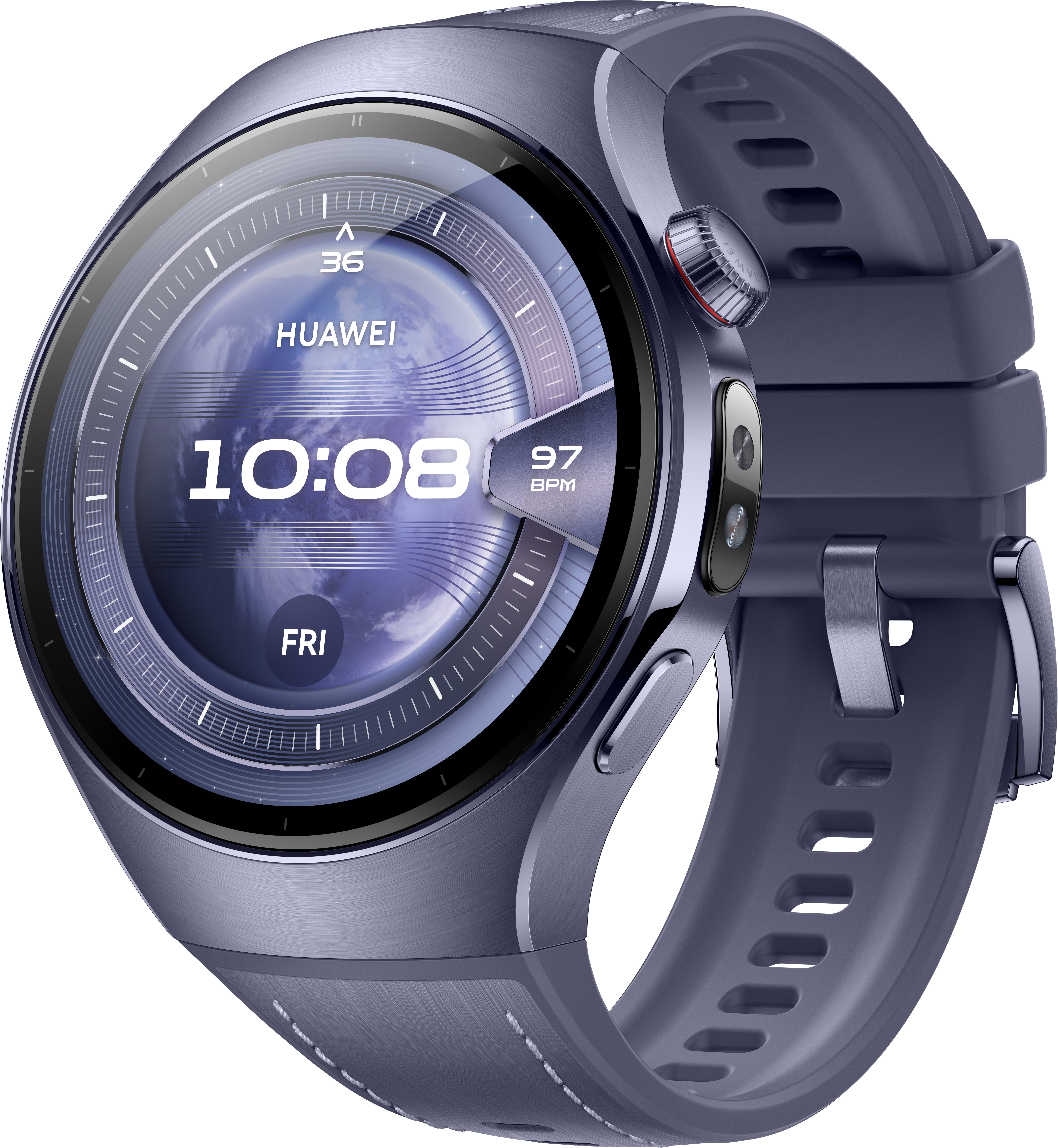 Huawei Watch 5 46mm LTE NFC Fialový titán