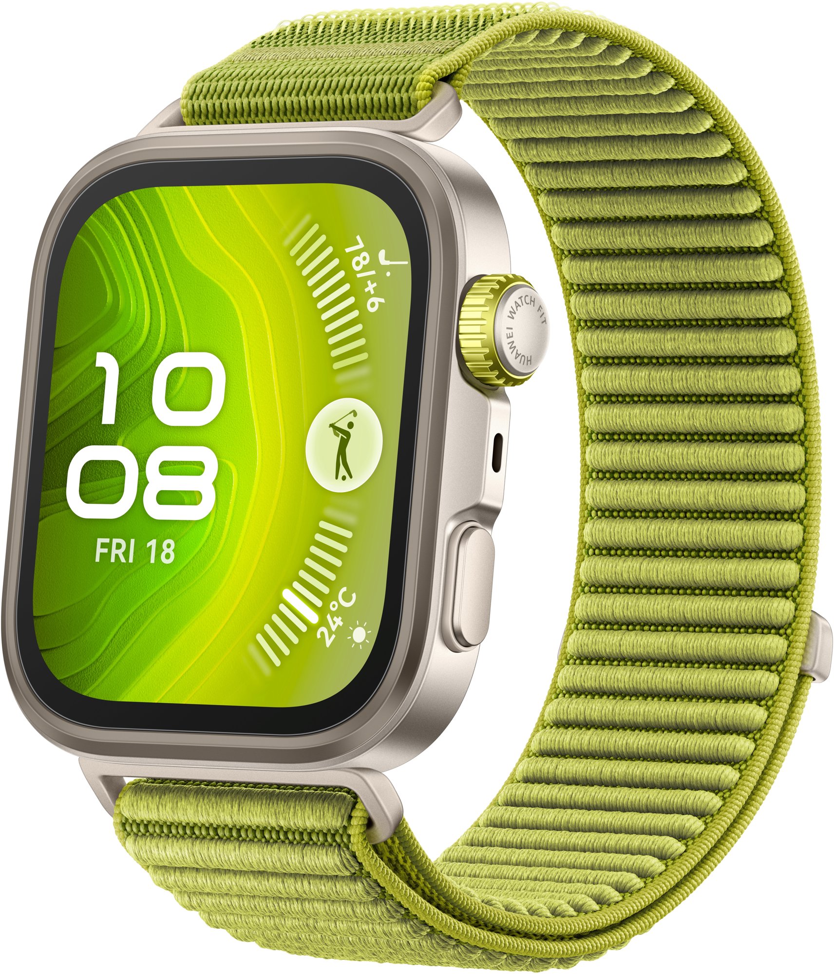 Huawei Watch Fit 4 Pro NFC Zelené
