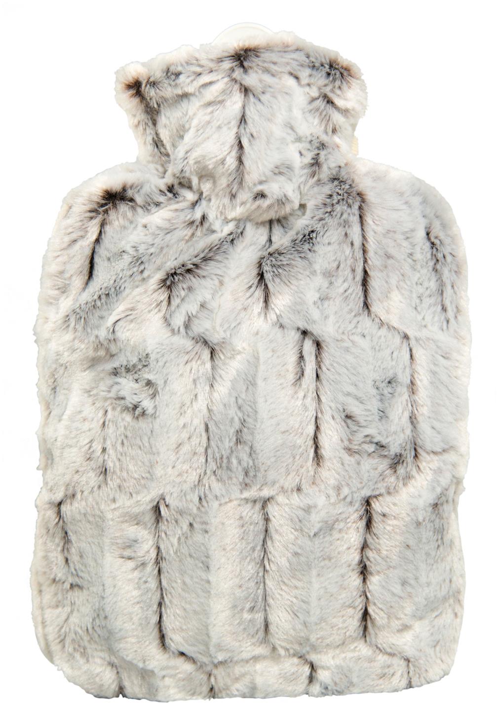 Hugo Frosch Classic Termofor s obalom a podšívkou hnedo/strieborný