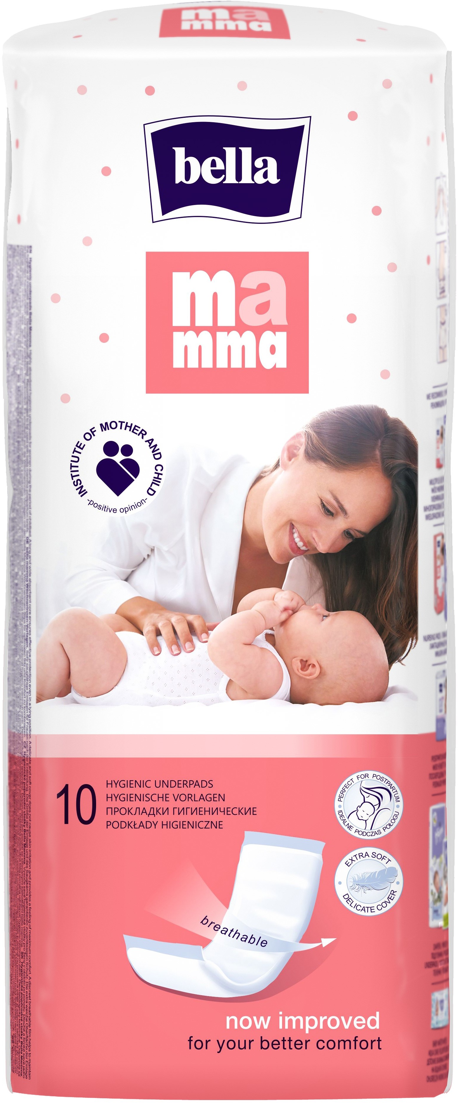 BELLA Mamma pôrodnícke vložky 10 ks