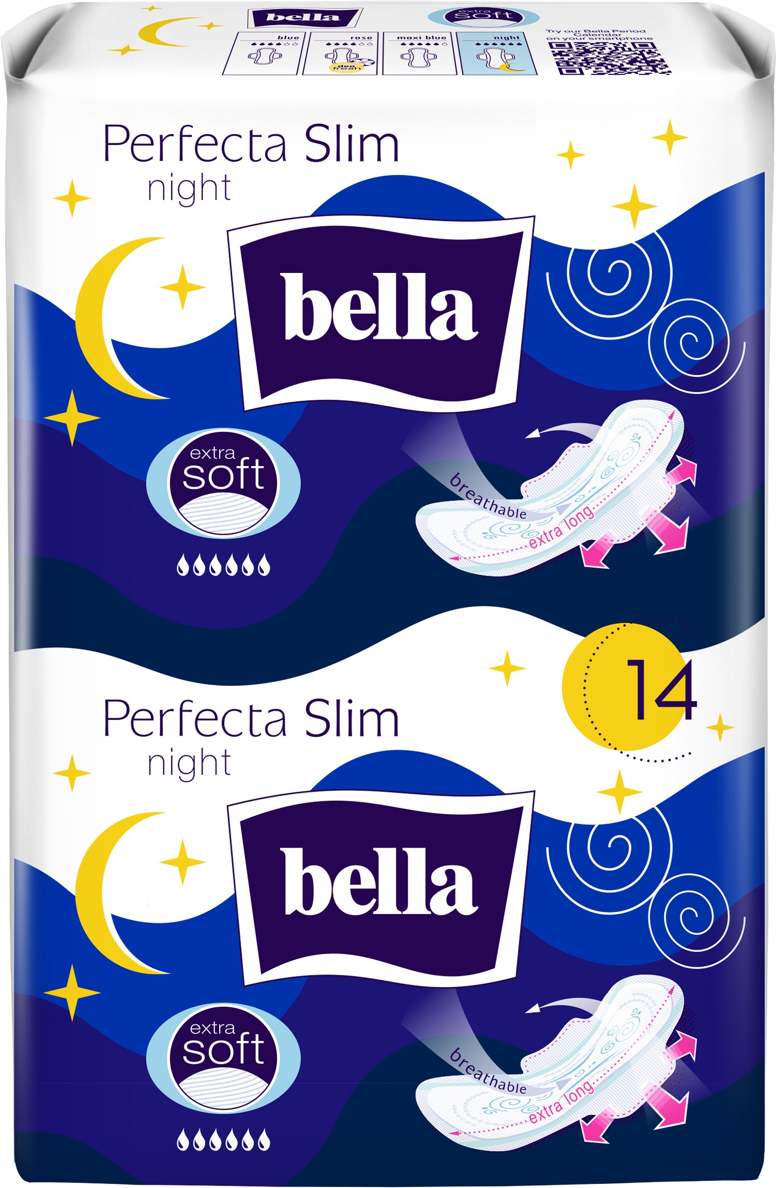 BELLA Perfecta Ultra Night Extra Soft (14 ks)