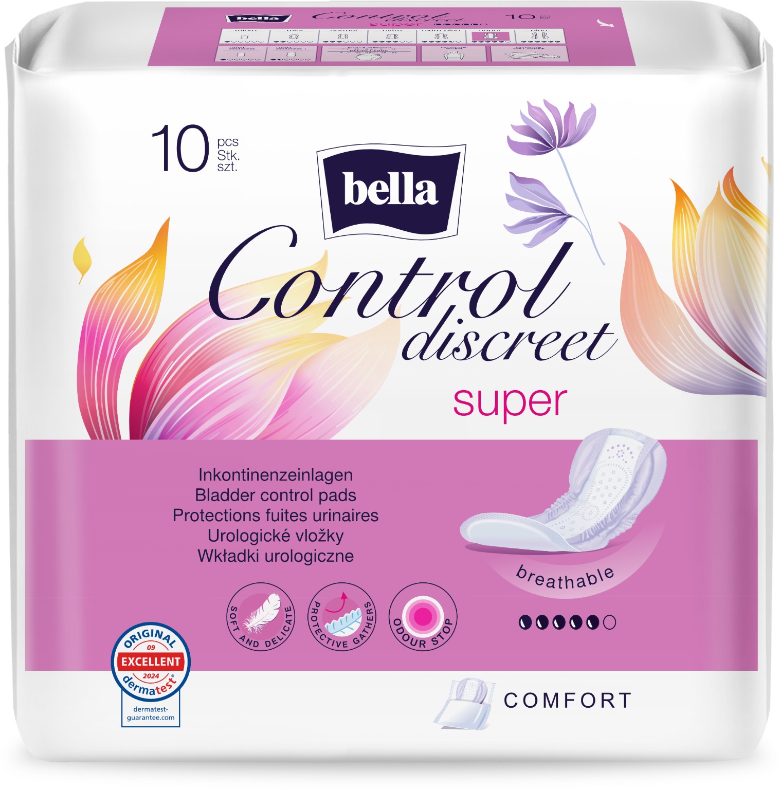 BELLA Control Discreet Super 10 ks