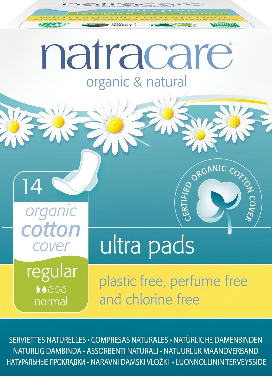 NATRACARE Ultra REGULAR s krídelkami 14 ks