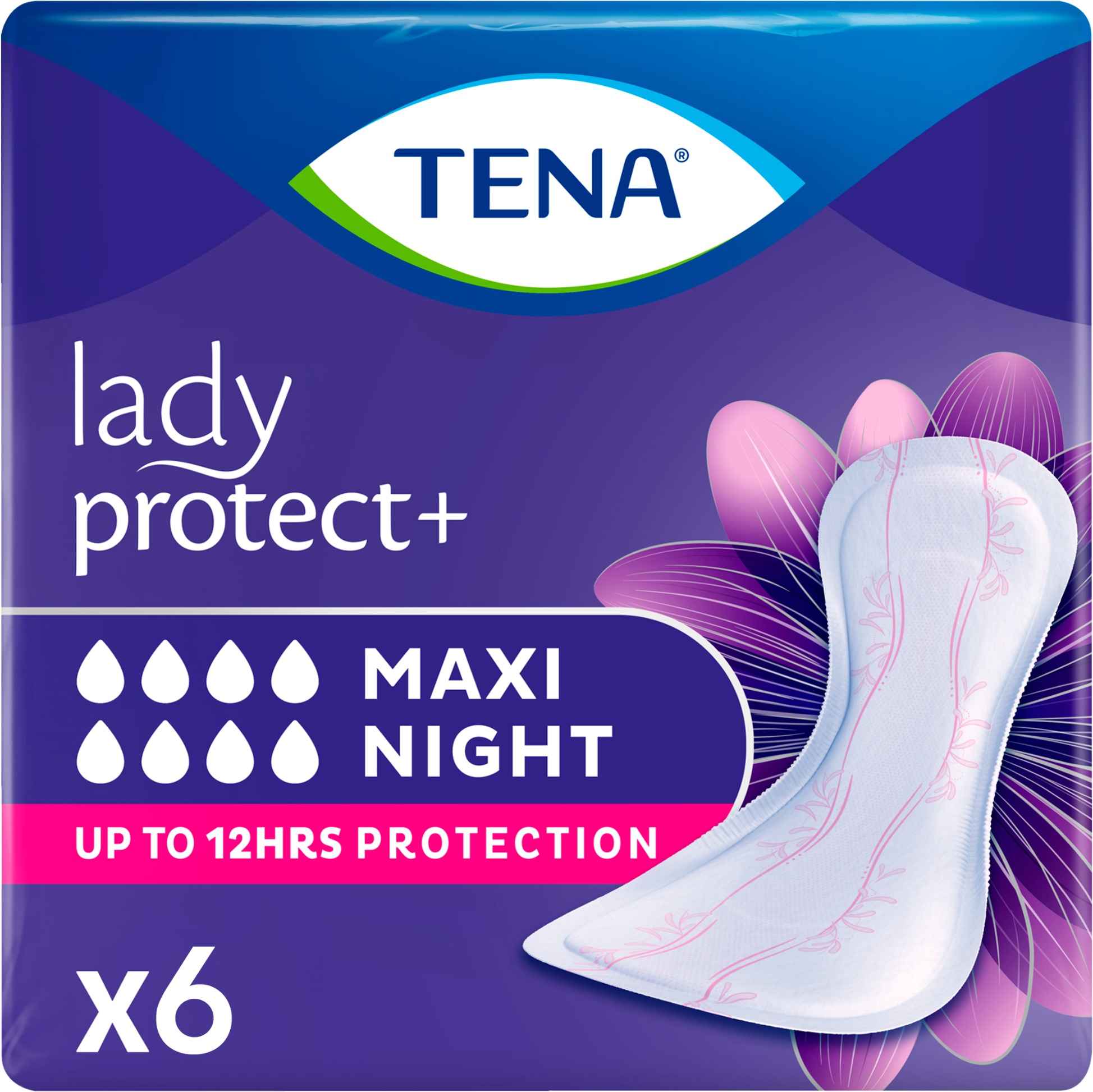 TENA Lady Maxi Night, 6 ks