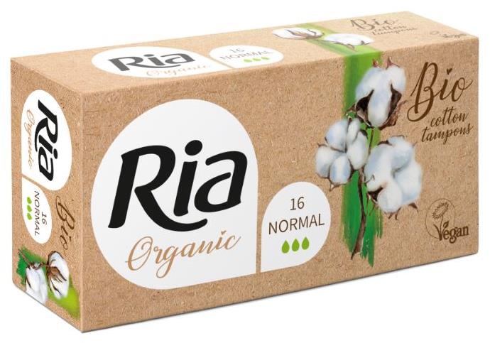 RIA Tampons Organic Normal 16 ks