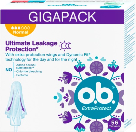 O.B. Extra Protect Normal 56 ks