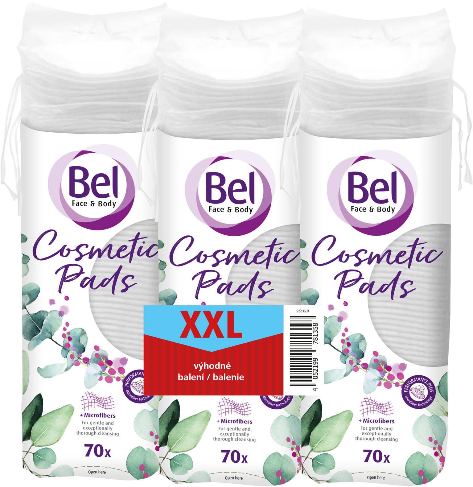 BEL Cosmetic Economy XXL pack 3× 70 ks