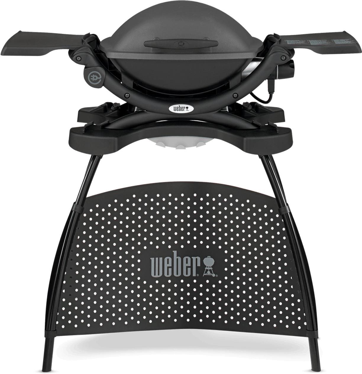 Weber Q 1400 Stand, elektrický gril, Dark Grey