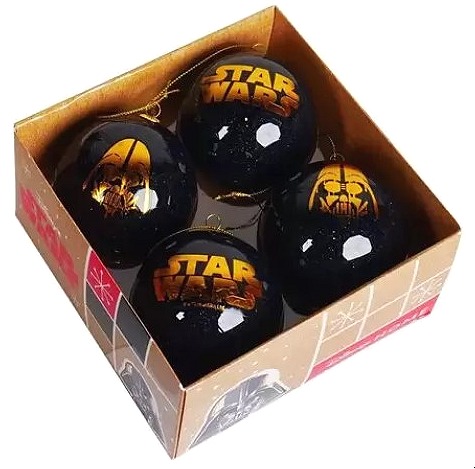 Star Wars vianočné ozdoby SADA